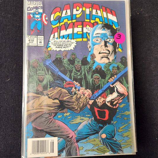 Captain America – Marvel – 1968–1996 – Volume 1 – Ongoing Series – #418