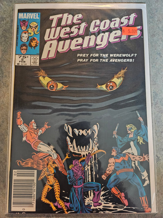 West Coast Avengers – Marvel Comics – (1985–1989) – Volume 2 – #5