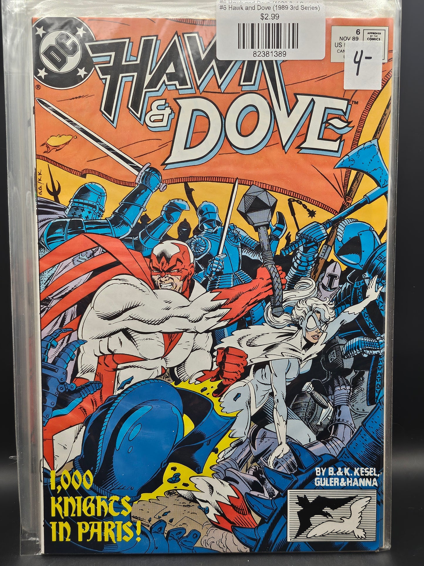 #6 Hawk and Dove (1989 3rd Series)