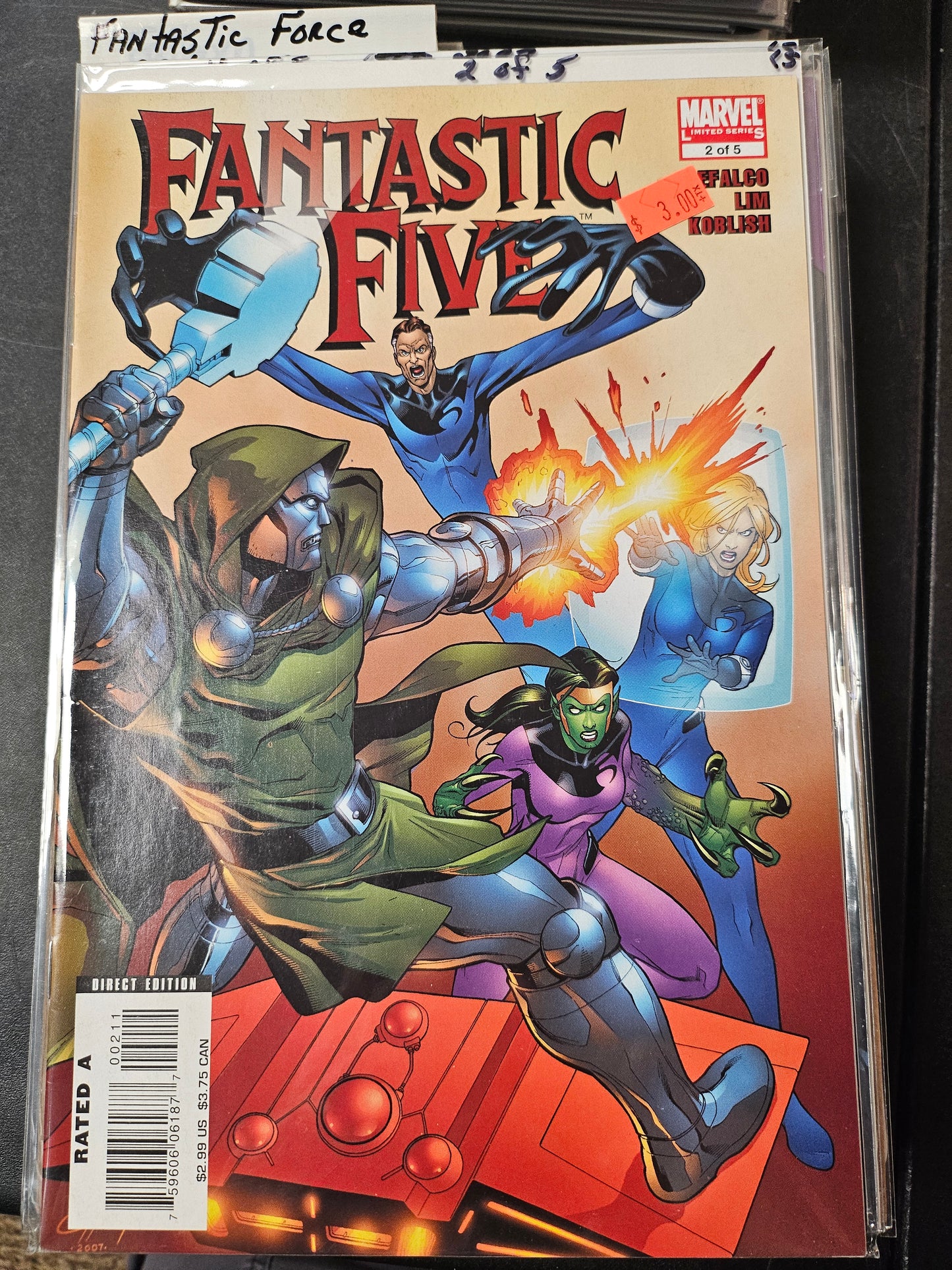 107.105 – #2 - Fantastic Five LS -1999