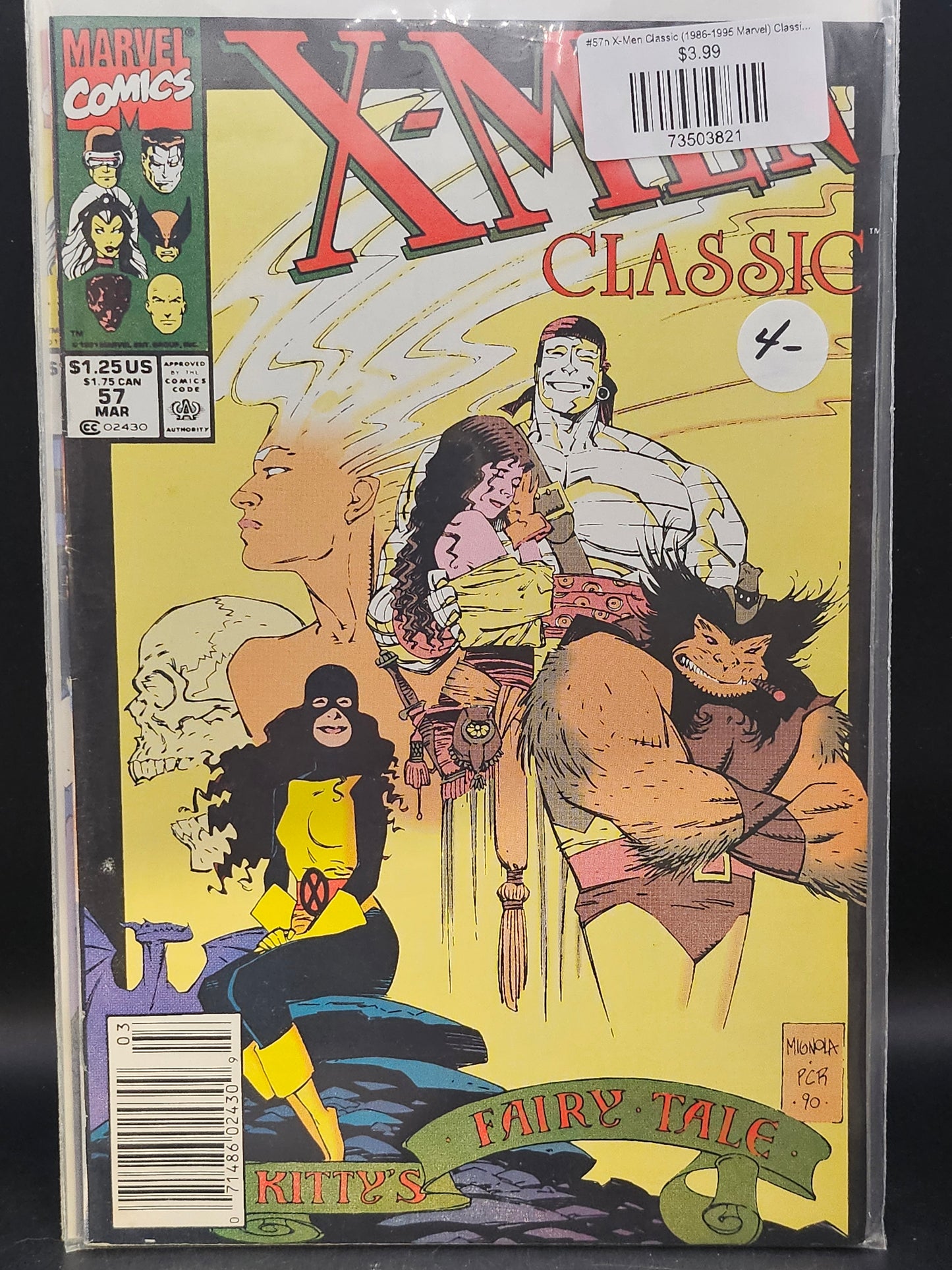 #57n X-Men Classic (1986-1995 Marvel) Classic X-Men