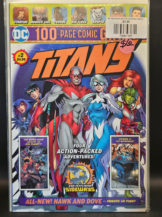 #2 Titans Giant (2019 DC 1st Series) Walmart Exclusive