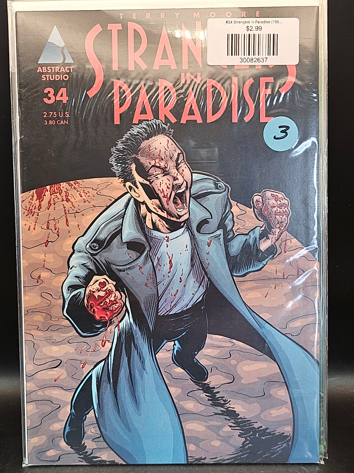 #34 Strangers in Paradise (1996 Homage/Abstract)