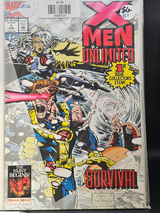 #1d X-Men Unlimited (1993 1st Series)
