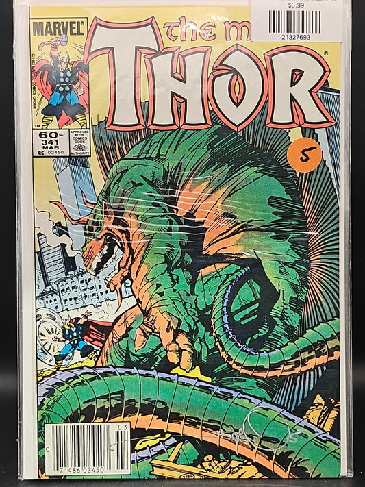 #341n Thor (1962 Marvel 1st Series Journey Into Mystery)