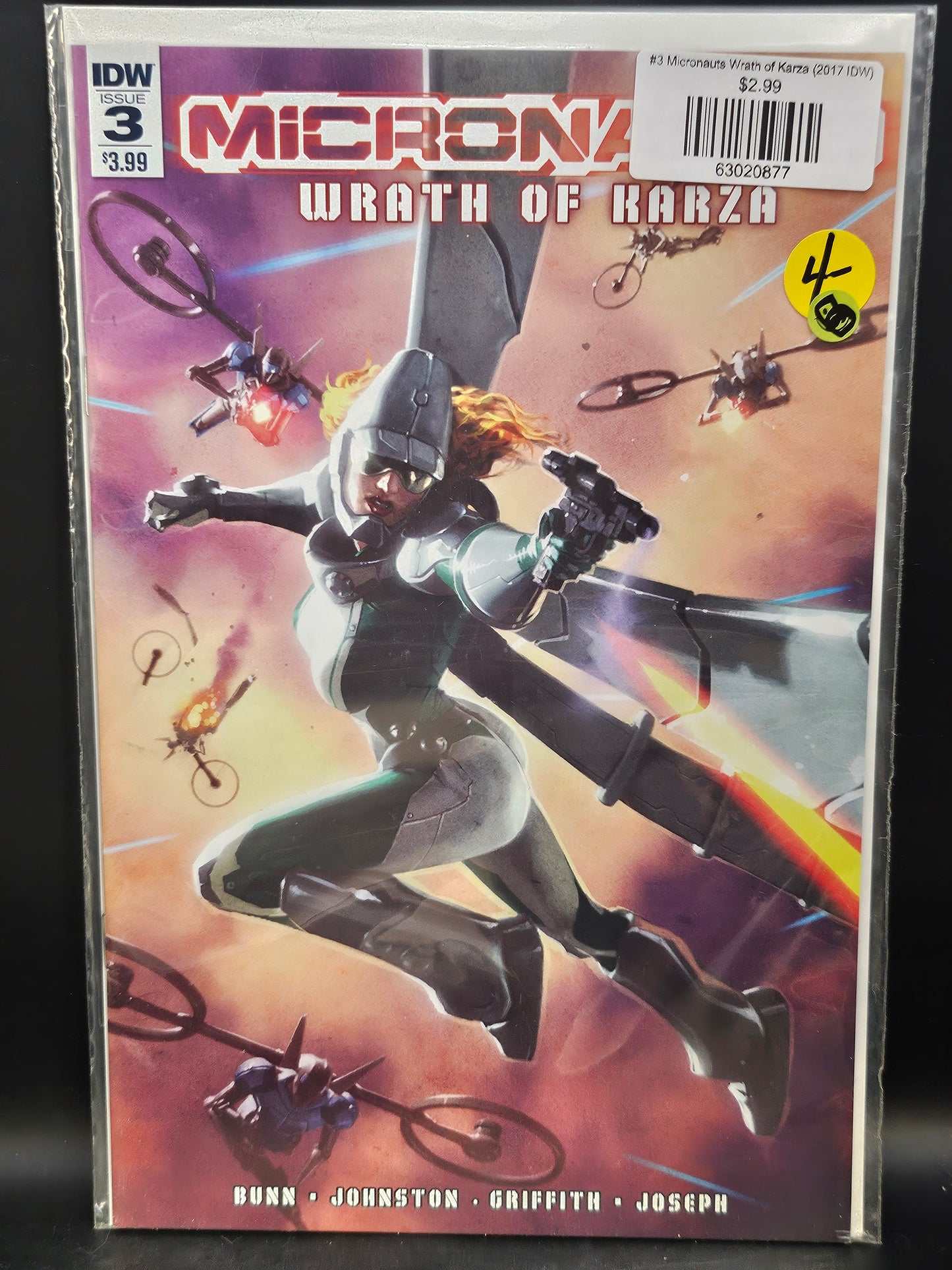 #3 Micronauts Wrath of Karza (2017 IDW)