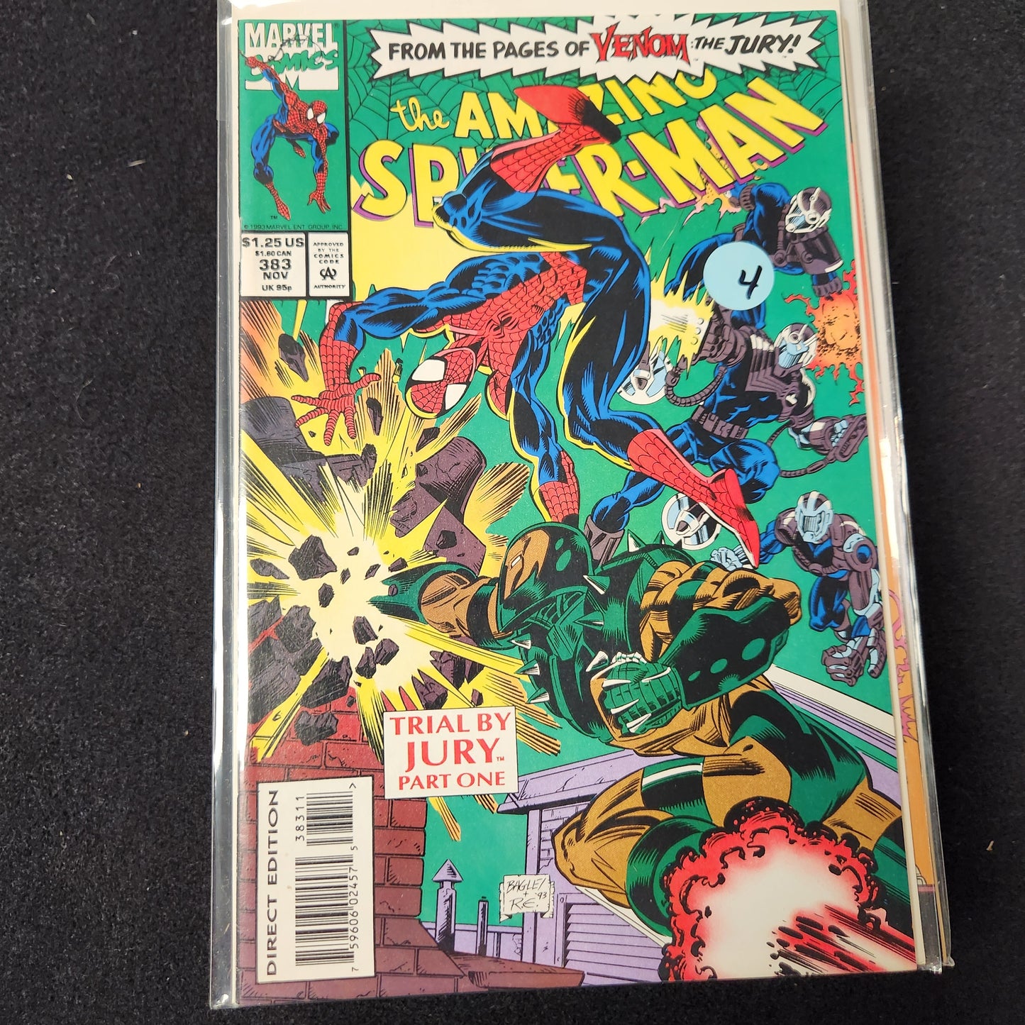 Amazing Spiderman V1 1963–1998 #383 (1993)