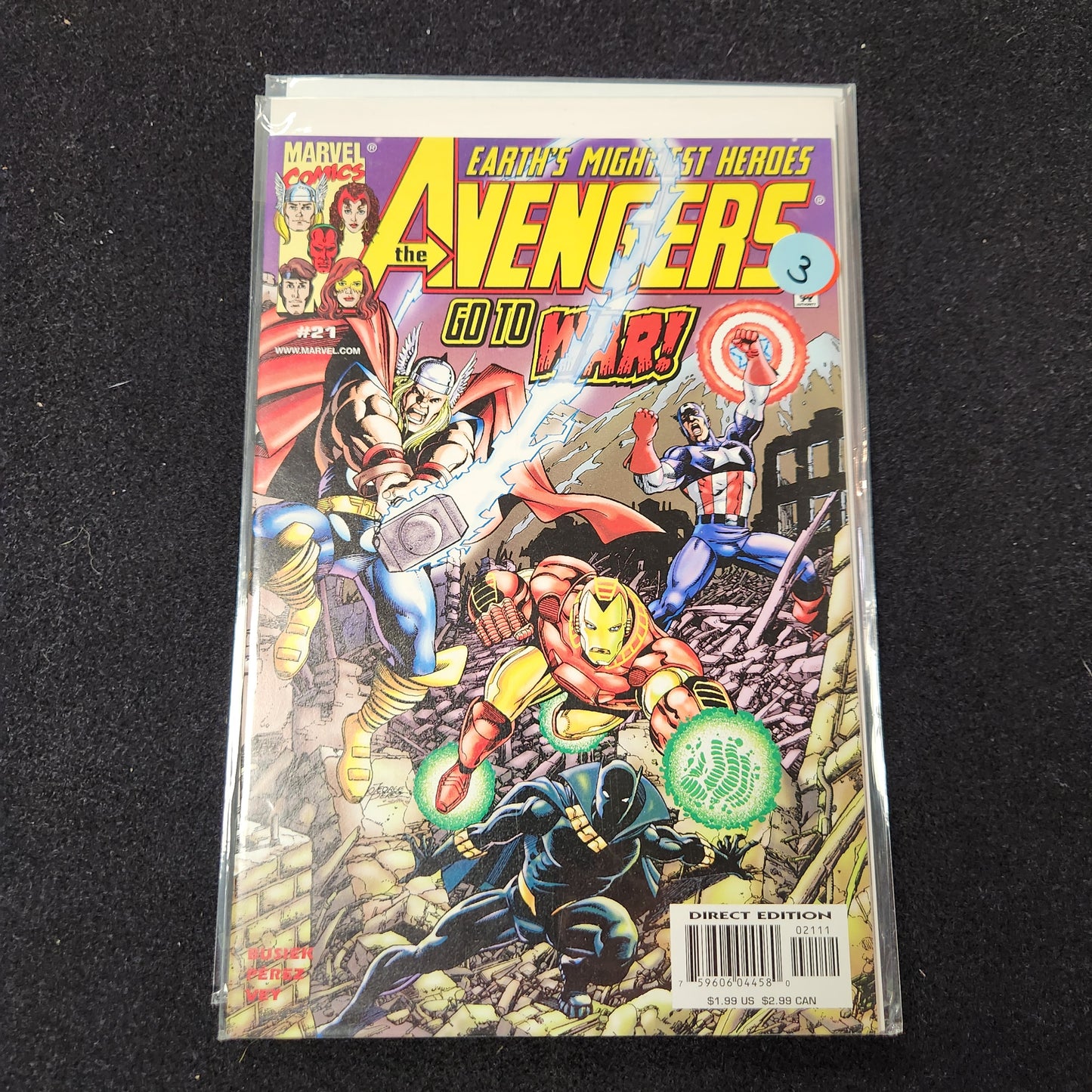 Avengers – Marvel Comics – (1998–2004) – Volume 3 – #21