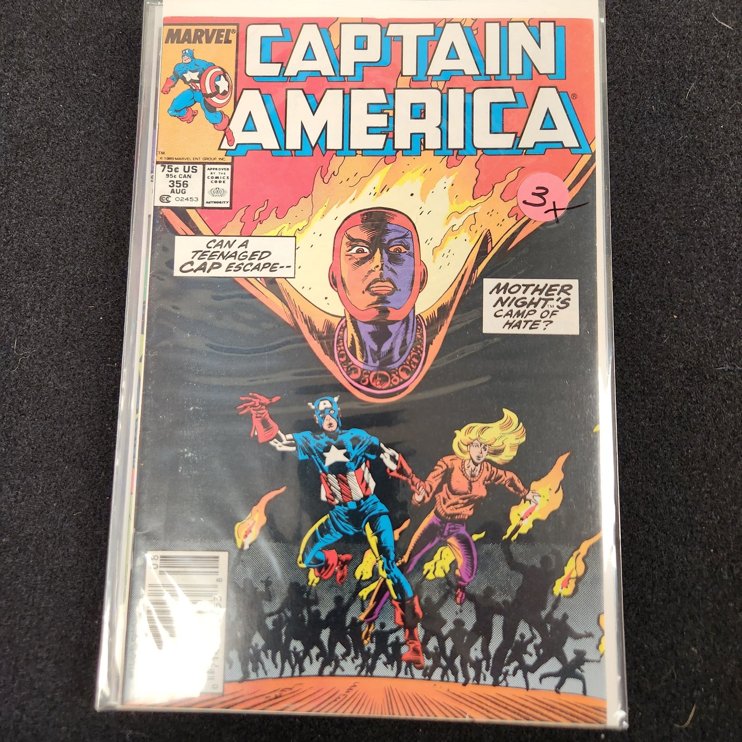100.103 – #356 – Captain America 1988