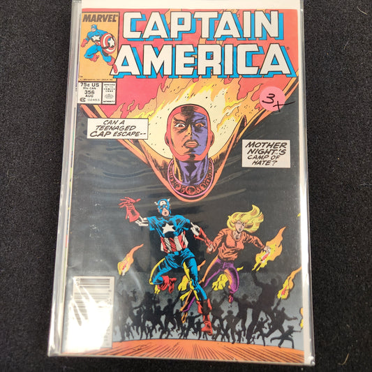 100.103 – #356 – Captain America 1988
