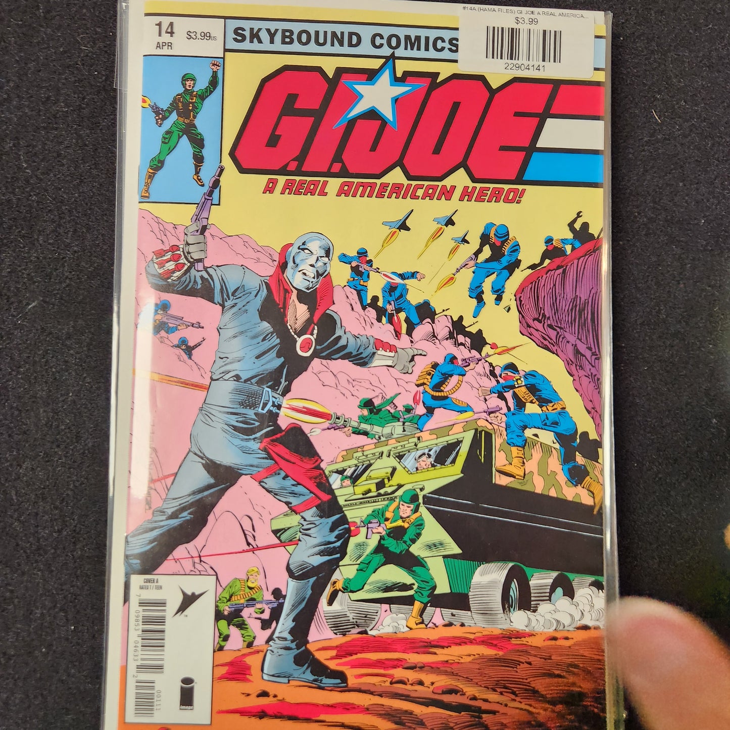 #14A (HAMA FILES) GI JOE A REAL AMERICAN HERO (EDITION HERB TRIMPE & STEVE MITCHELL)