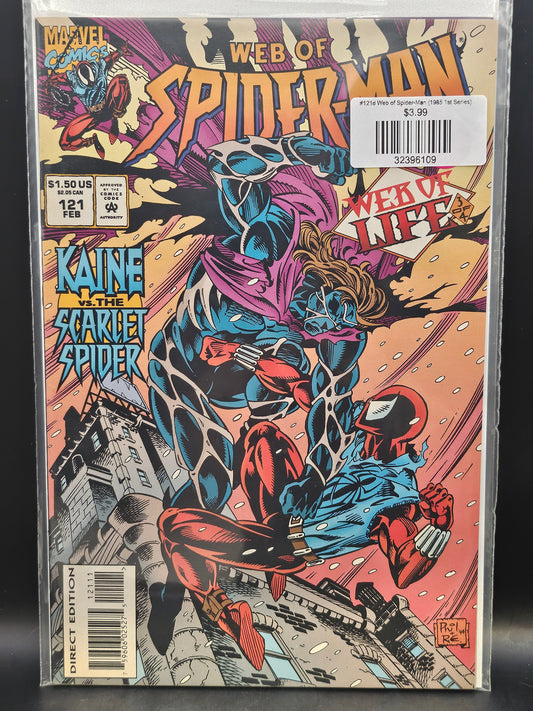 #121d Web of Spider-Man (1985 1st Series)
