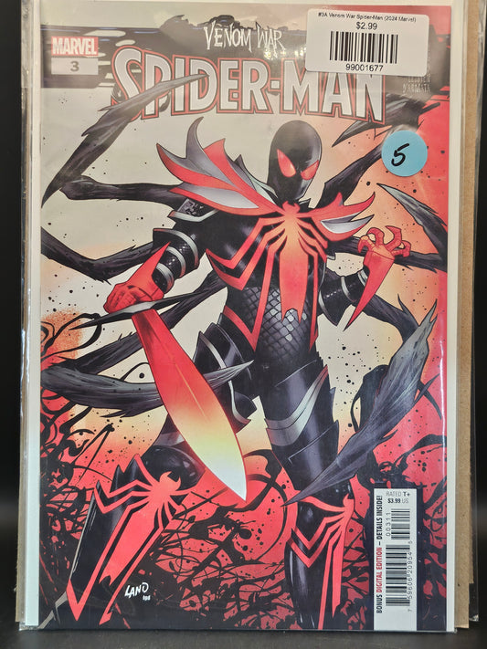 #3A Venom War Spider-Man (2024 Marvel)