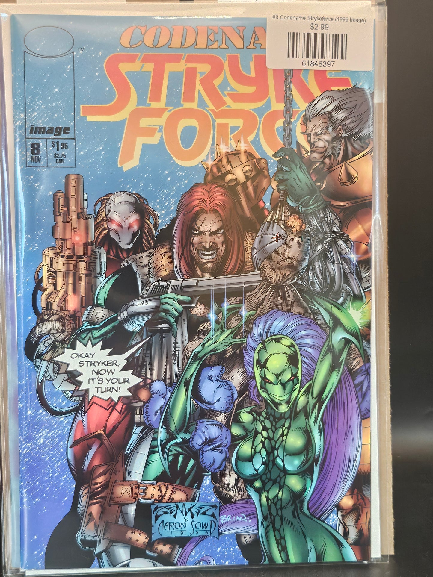 #8 Codename Strykeforce (1995 Image)