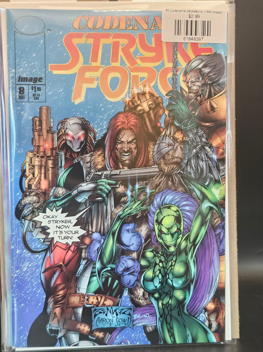 #8 Codename Strykeforce (1995 Image)