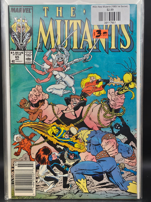 #65n New Mutants (1983 1st Series)