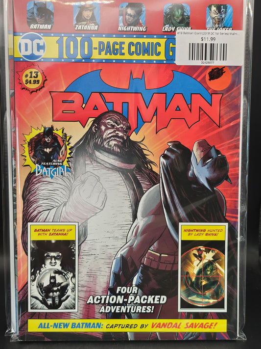 #13 Batman Giant (2018 DC 1st Series) Walmart Exclusive