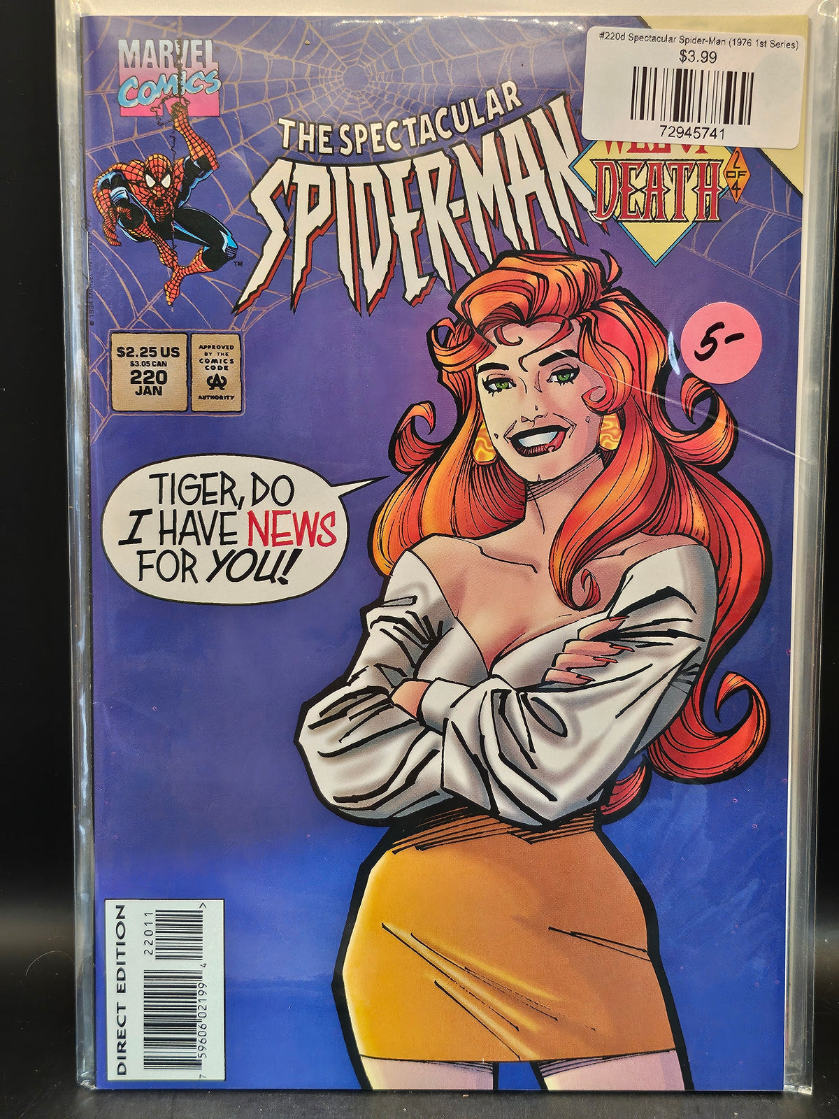 #220d Spectacular Spider-Man (1976 1st Series)