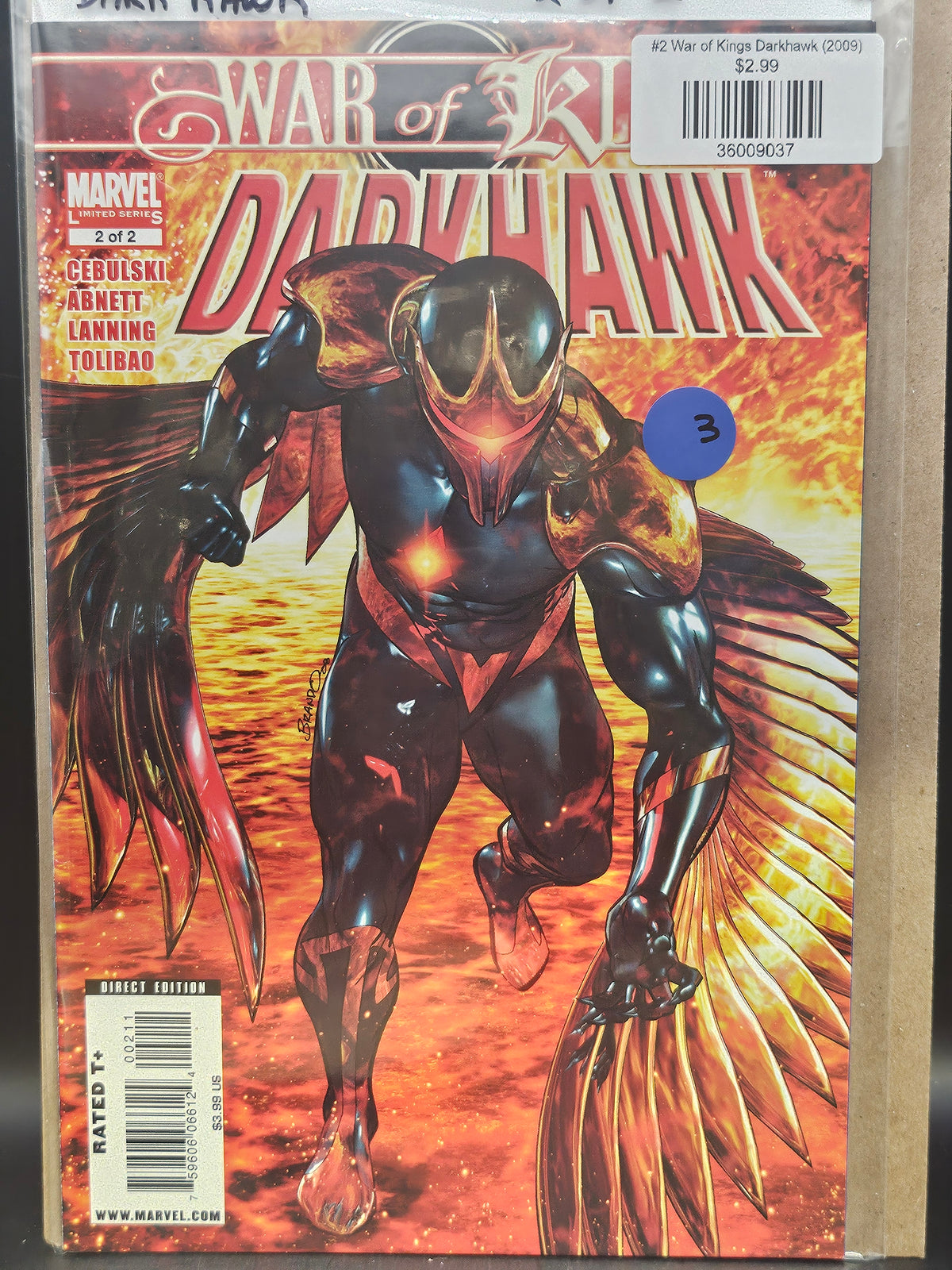 #2 War of Kings Darkhawk (2009)