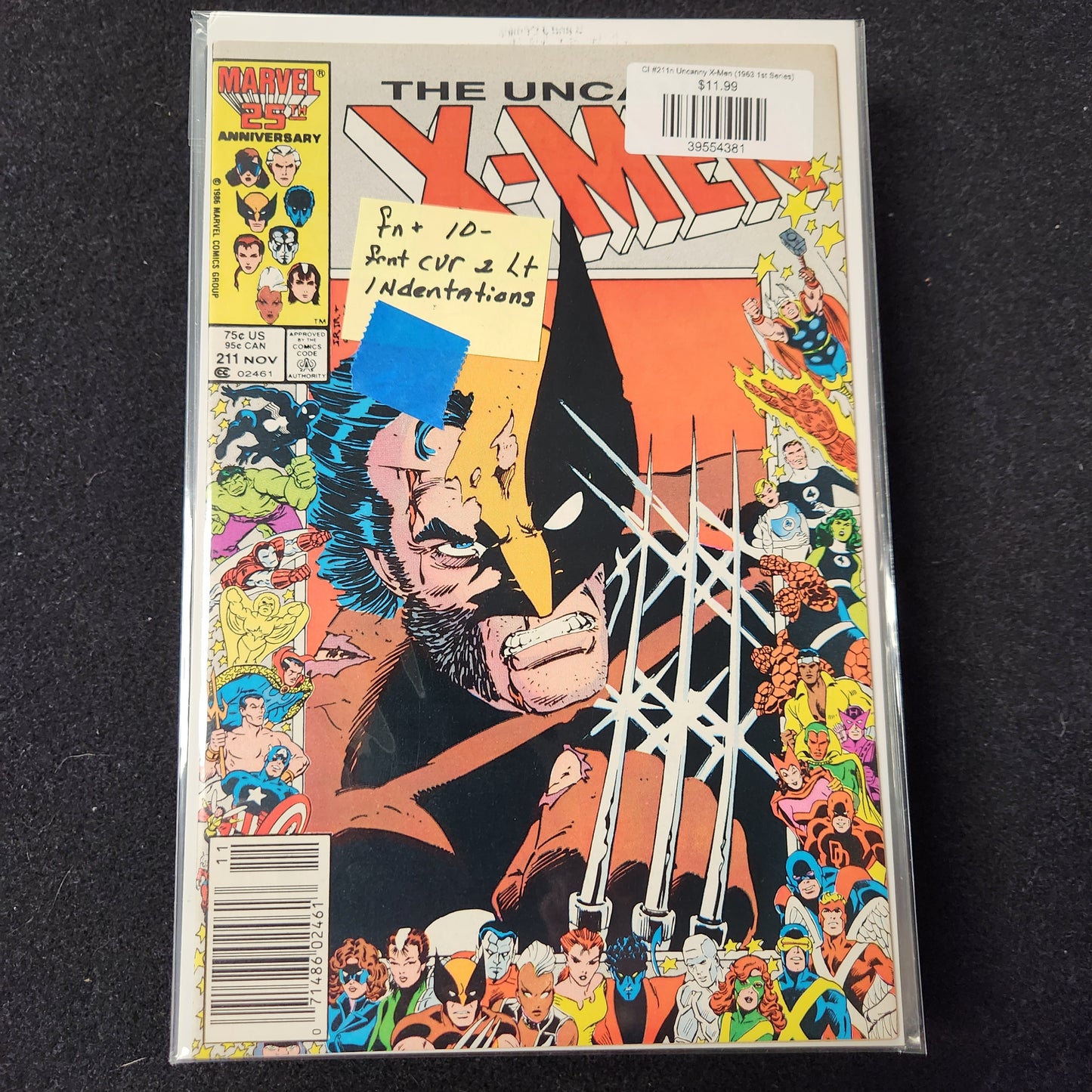CI #211n Uncanny X-Men (1963 1st Series)
