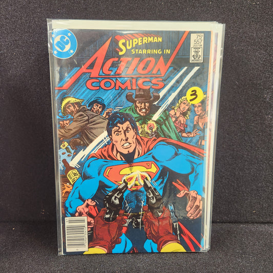 Action Comics #557 - The Superman of the Future (DC 1984)