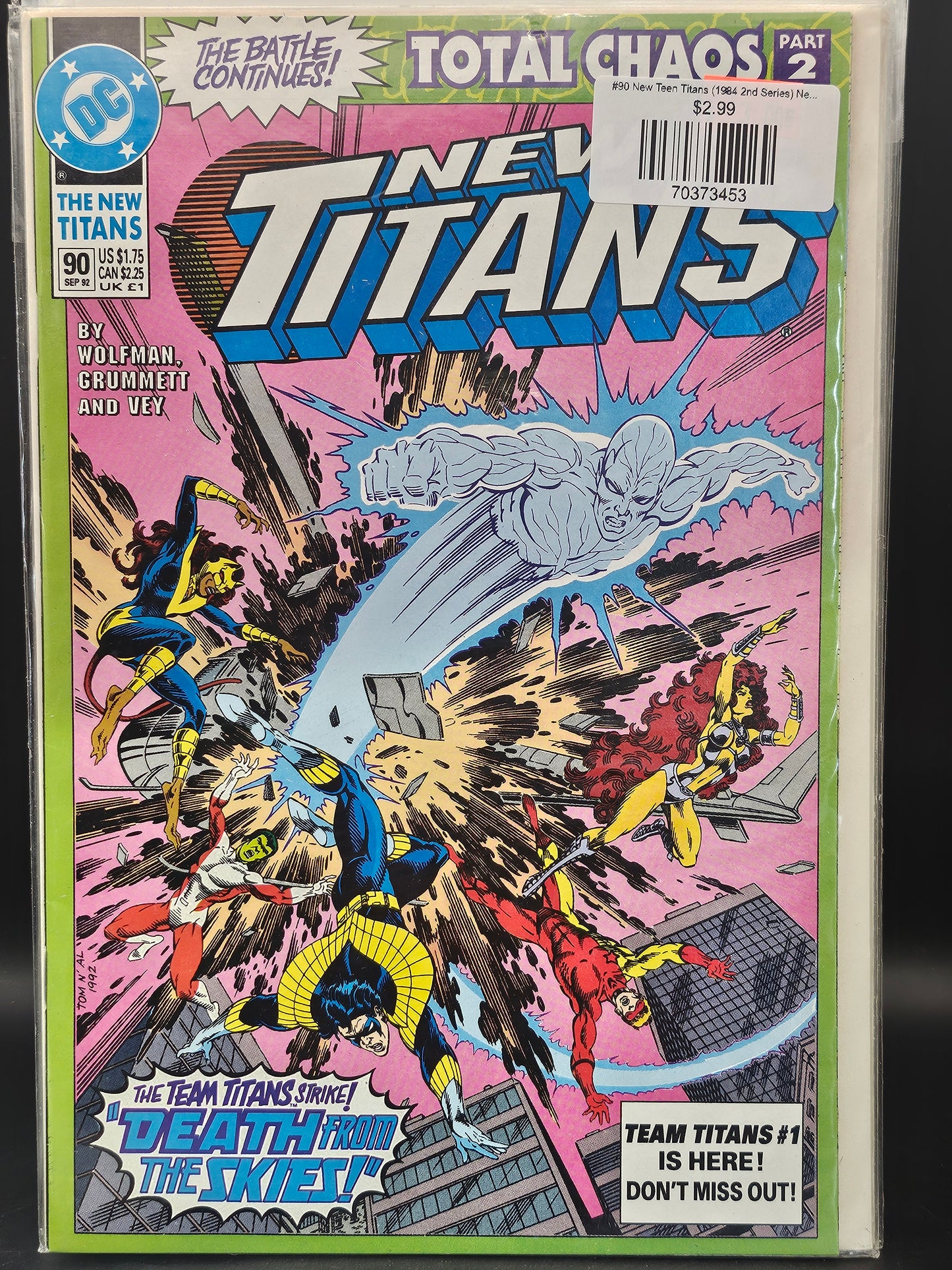 #90 New Teen Titans (1984 2nd Series) New Titans