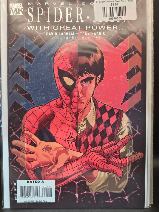 #1 Spider-Man With Great Power (2008)