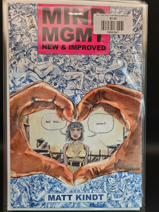 #1A (Matt) MIND MGMT NEW & IMPROVED (MATT KINDT DIE CUT)