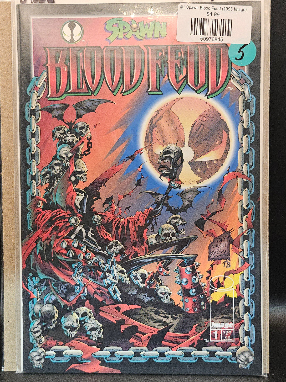 #1 Spawn Blood Feud (1995 Image)