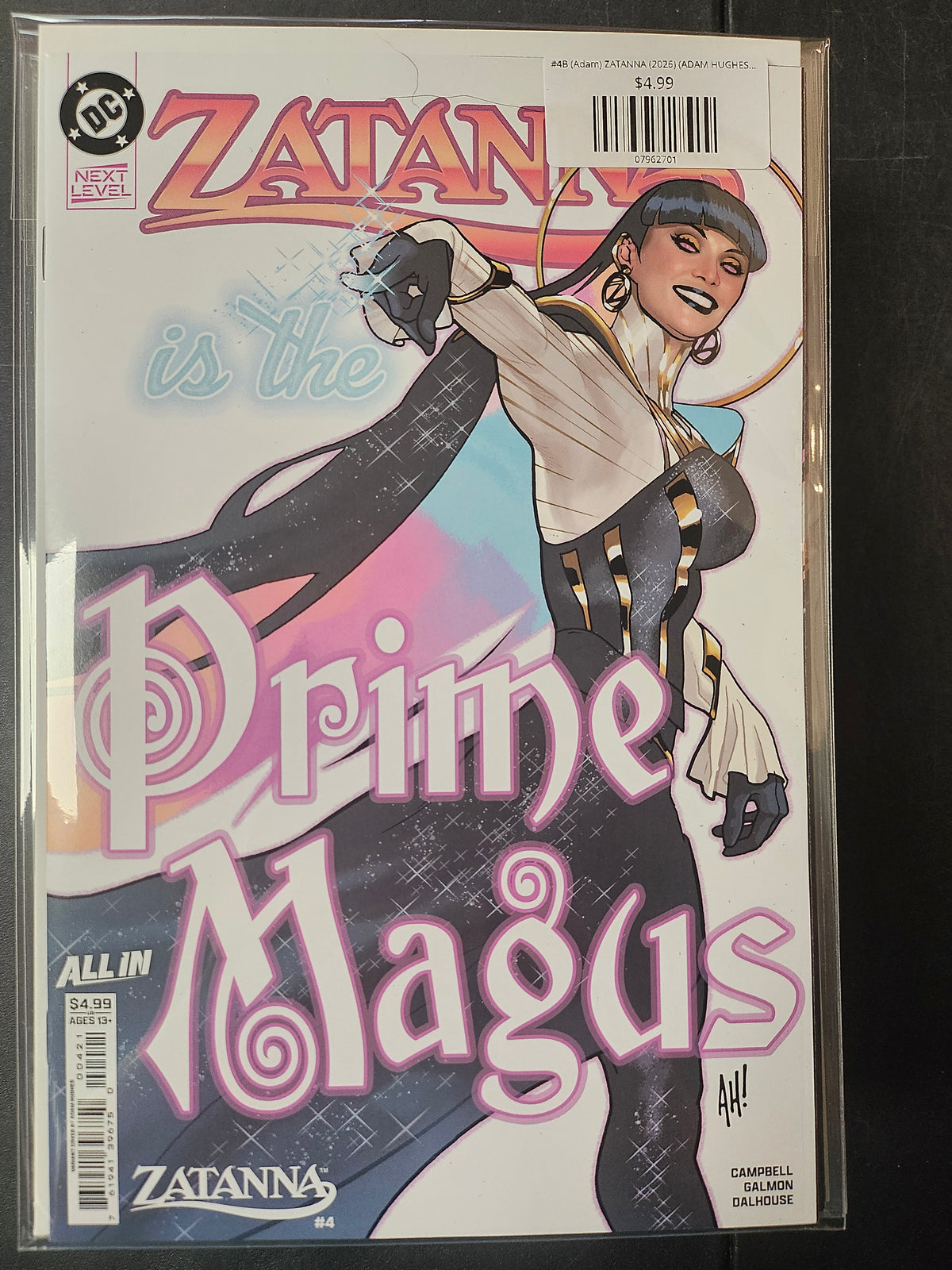 #4B (Adam) ZATANNA (2026) (ADAM HUGHES CARD STOCK VAR)