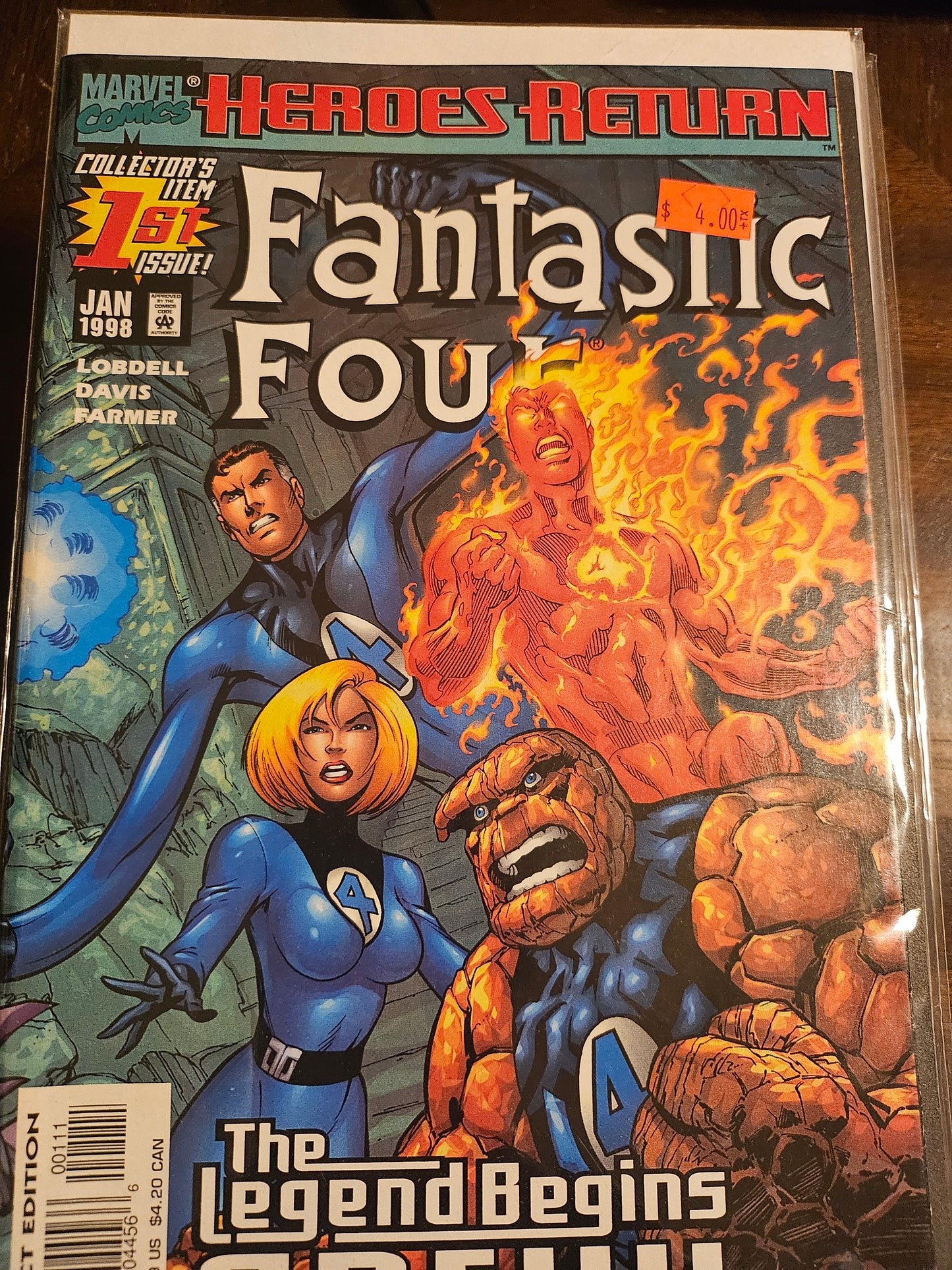 102.1 Fantastic Four – #1 – v3 (1998–2012)