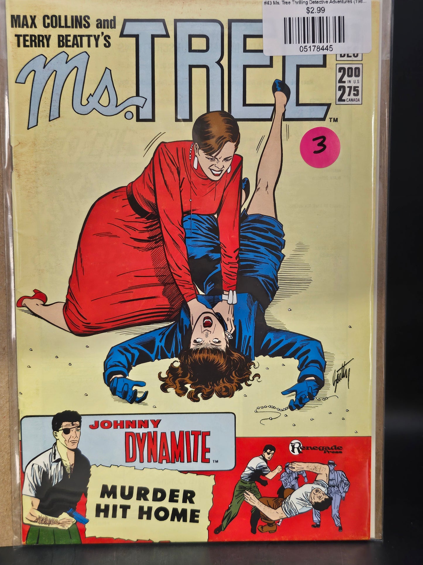 #43 Ms. Tree Thrilling Detective Adventures (1983 Renegade)