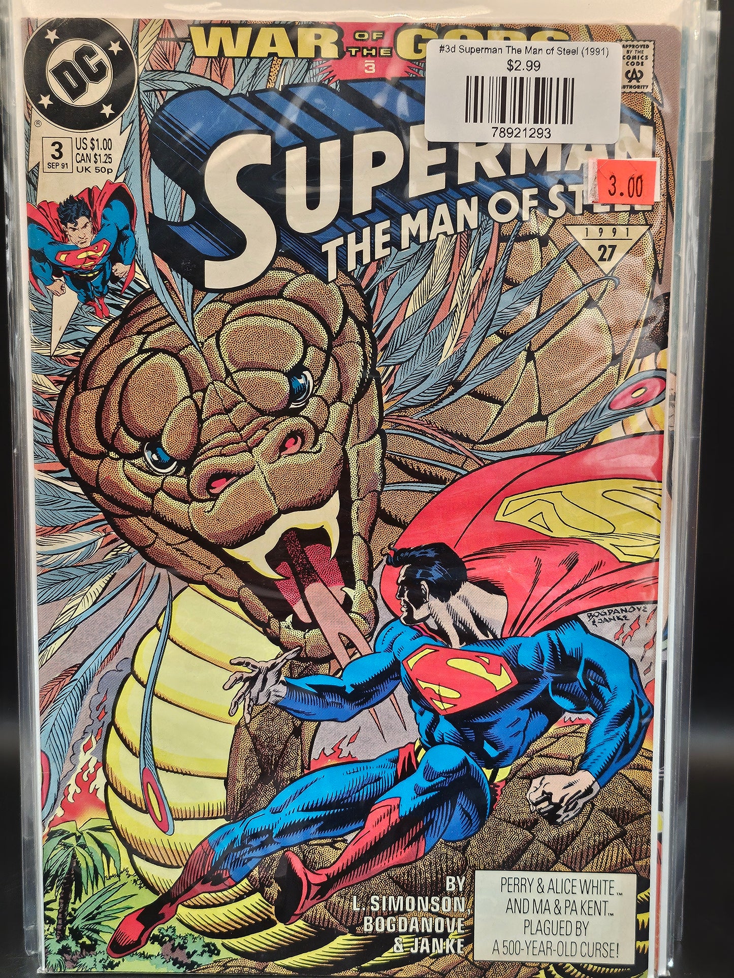#3d Superman The Man of Steel (1991)