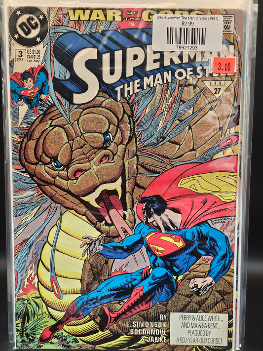 #3d Superman The Man of Steel (1991)