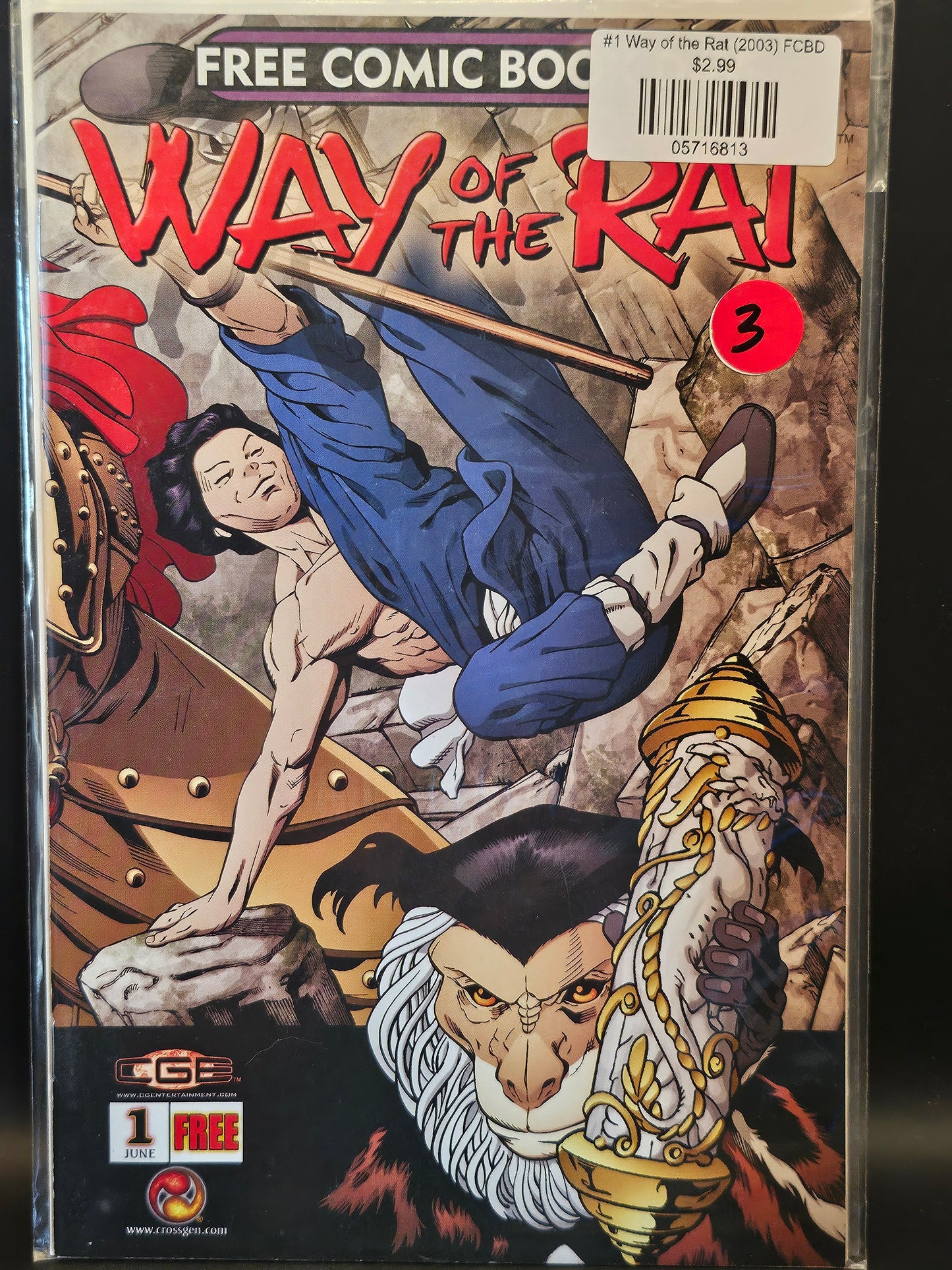 #1 Way of the Rat (2003) FCBD