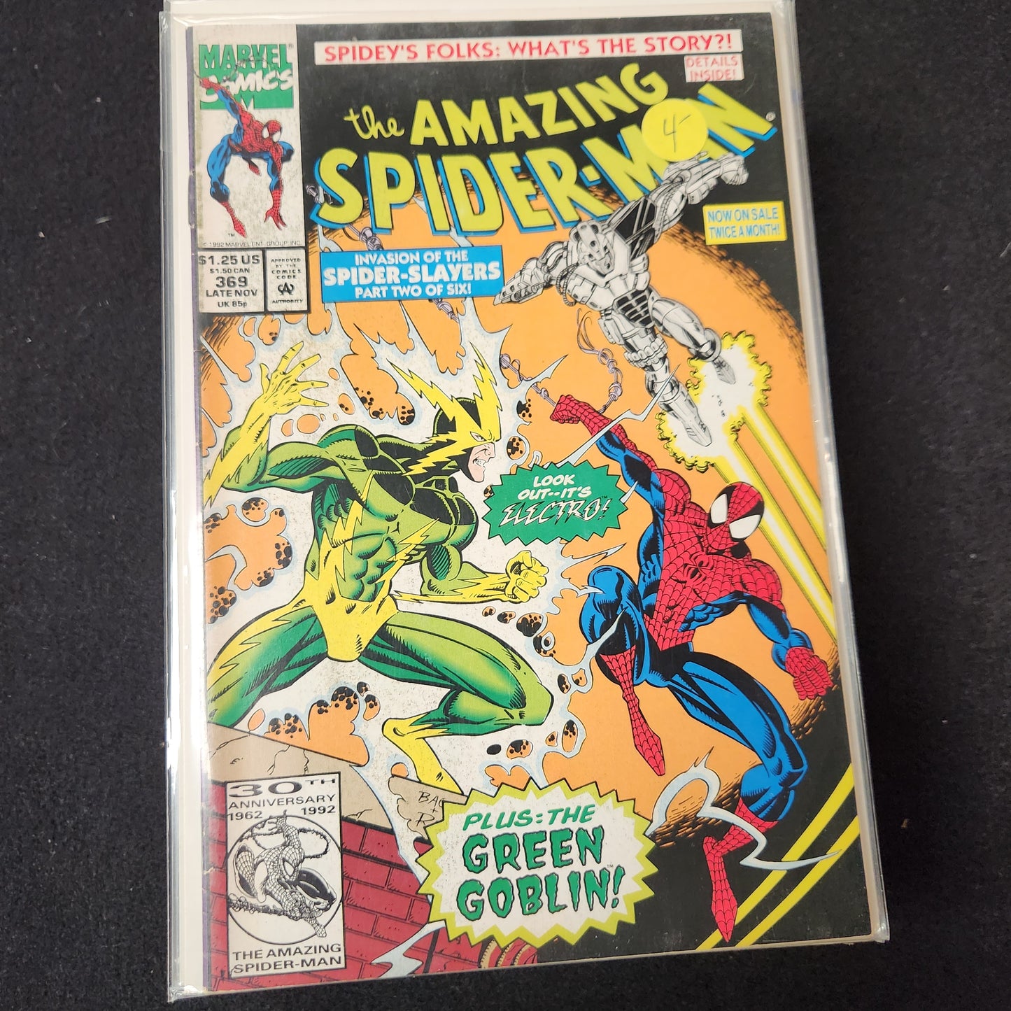 Amazing Spiderman V1 1963–1998 #369 (1992)