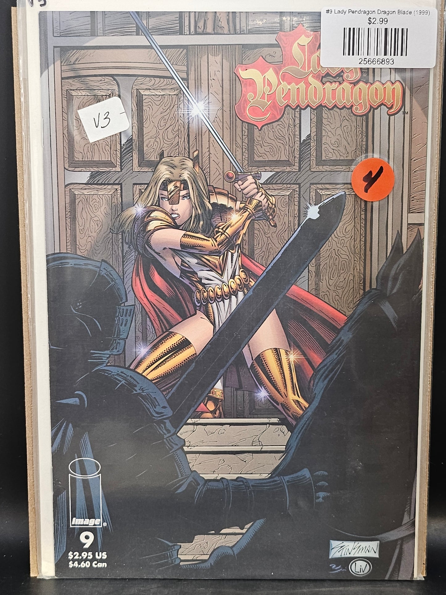#9 Lady Pendragon Dragon Blade (1999)