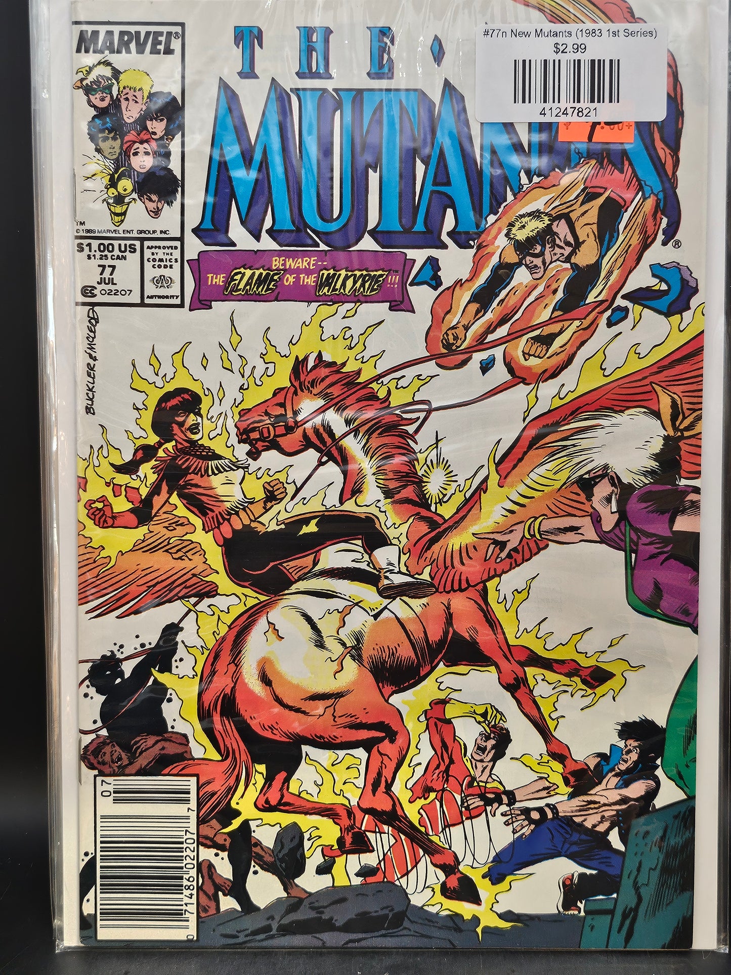 #77n New Mutants (1983 1st Series)