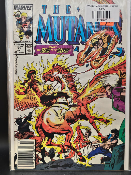 #77n New Mutants (1983 1st Series)