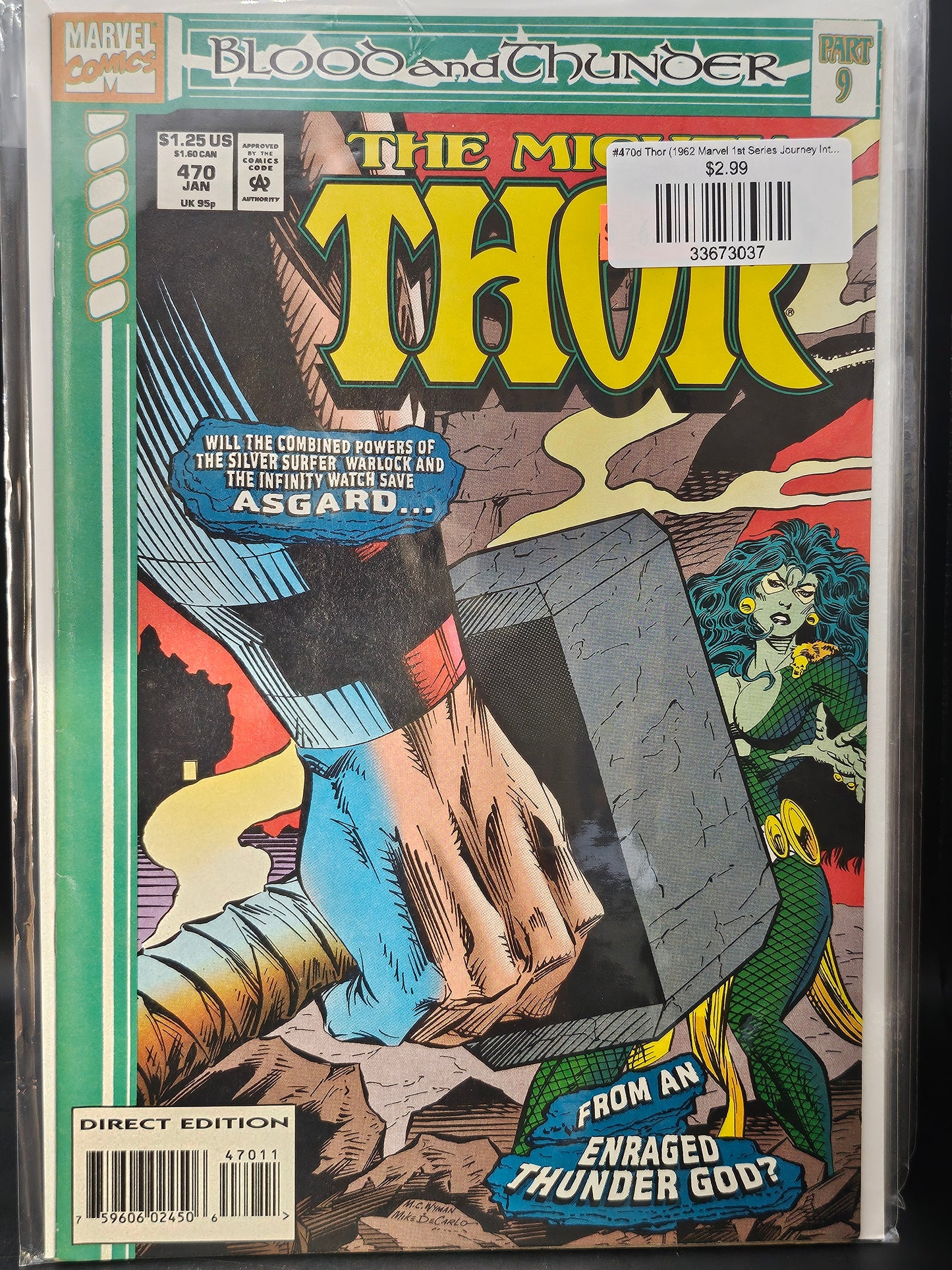 #470d Thor (1962 Marvel 1st Series Journey Into Mystery)