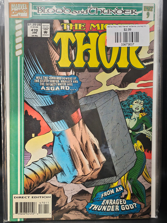 #470d Thor (1962 Marvel 1st Series Journey Into Mystery)