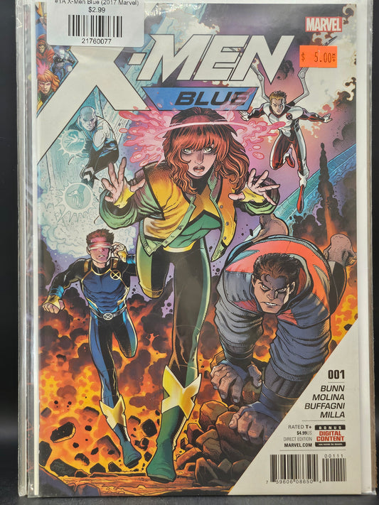 #1A X-Men Blue (2017 Marvel)