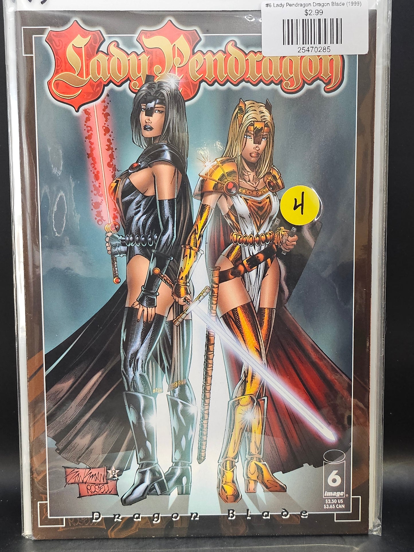 #6 Lady Pendragon Dragon Blade (1999)