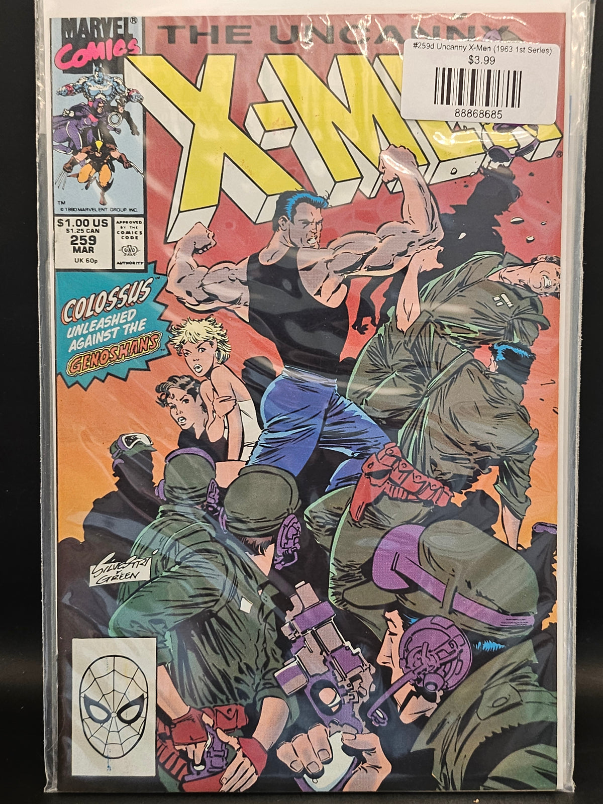 #259d Uncanny X-Men (1963 1st Series)