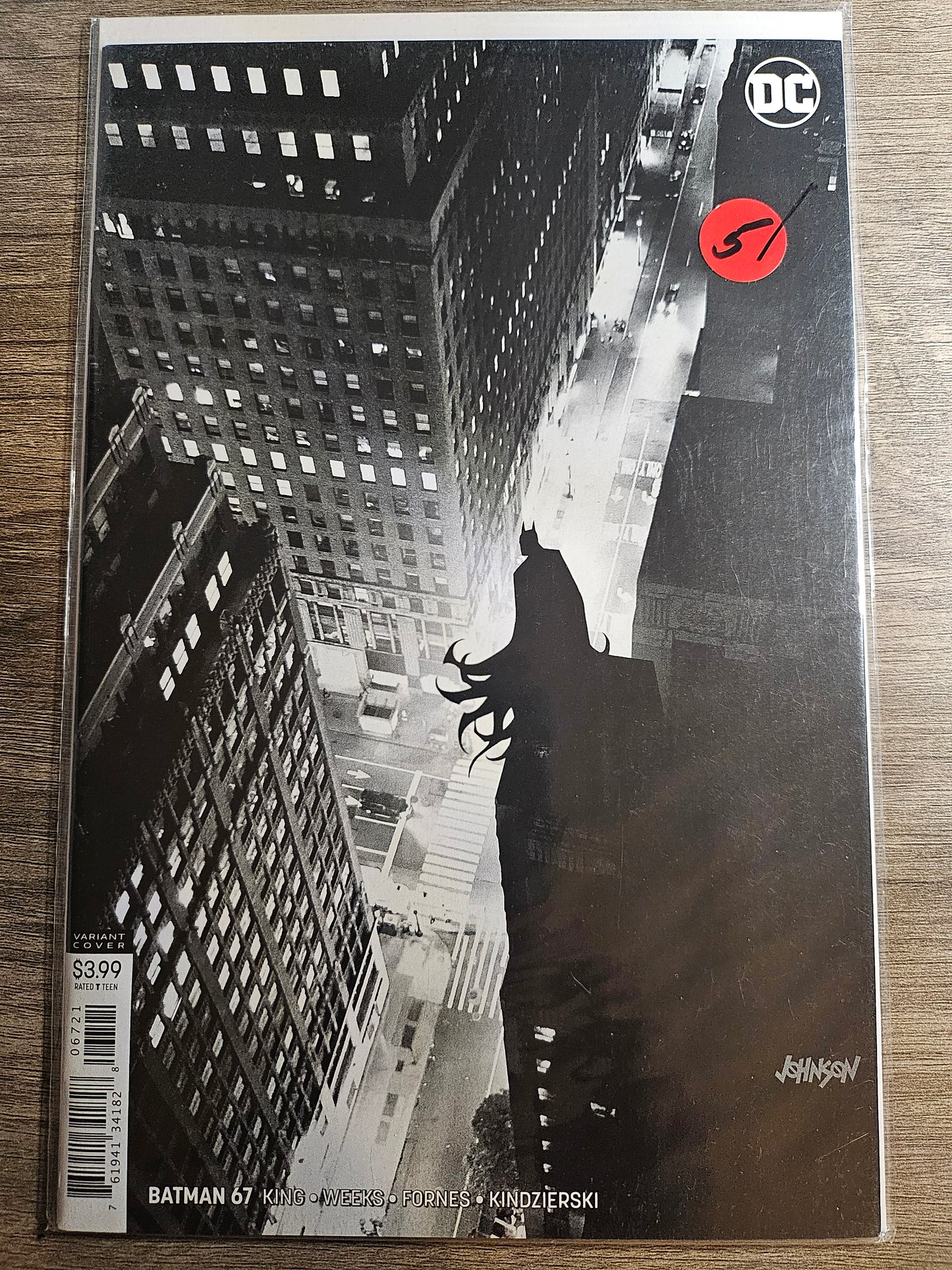 Batman – DC Comics – (2016–2026) – Volume 3 – #67 - Cover B