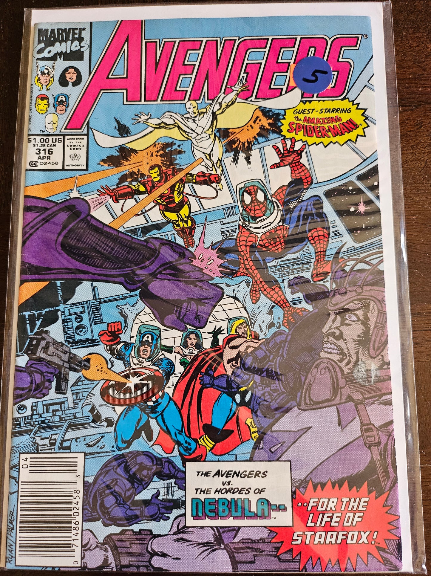 Avengers – Marvel Comics – (1963–1999) – Volume 1 – #316