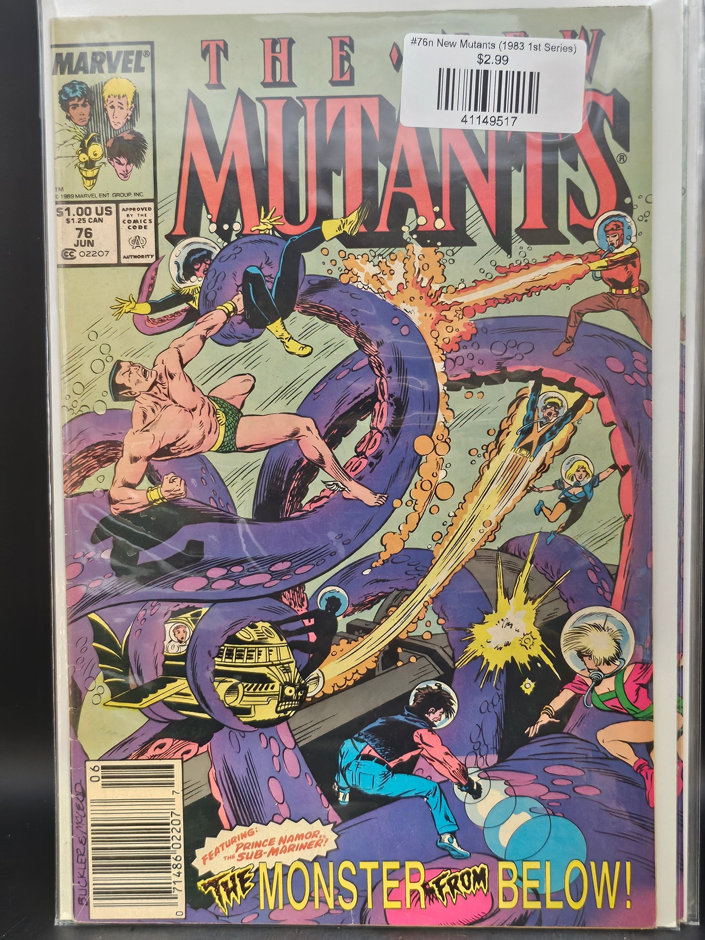 #76n New Mutants (1983 1st Series)