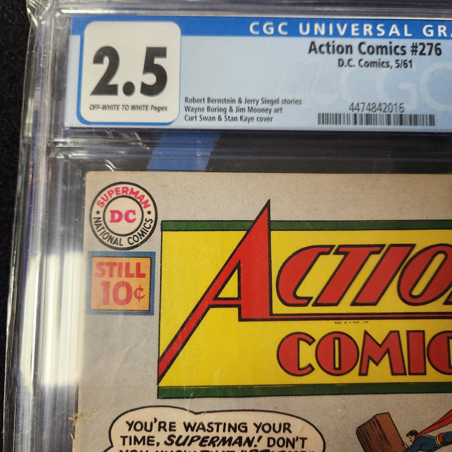Action Comics #276 Slab (1961)