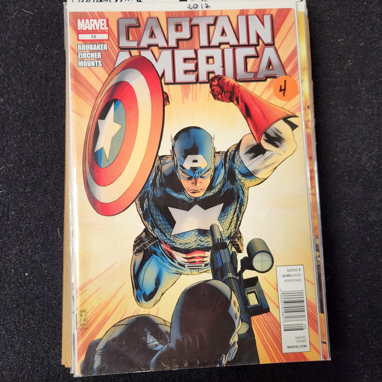 Captain America – Marvel – 2011–2012 – Volume 6 – Ongoing Series – #12