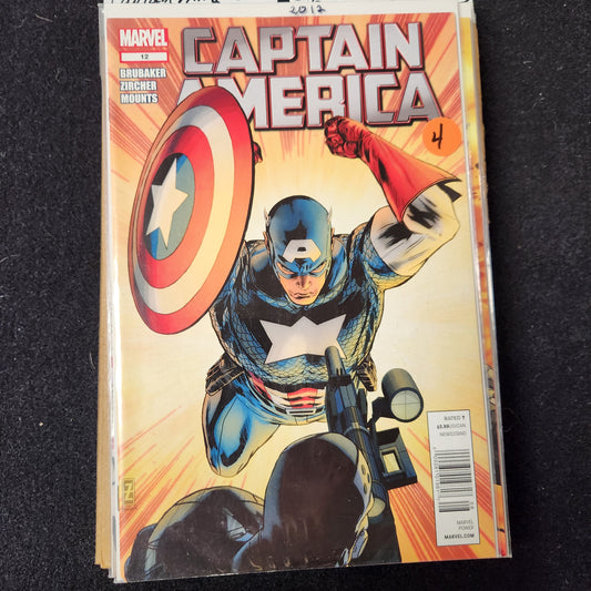 Captain America – Marvel – 2011–2012 – Volume 6 – Ongoing Series – #12